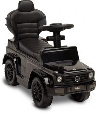 Машинка для катання Caretero (Toyz) Mercedes G350 D з батьківською ручкою Black
